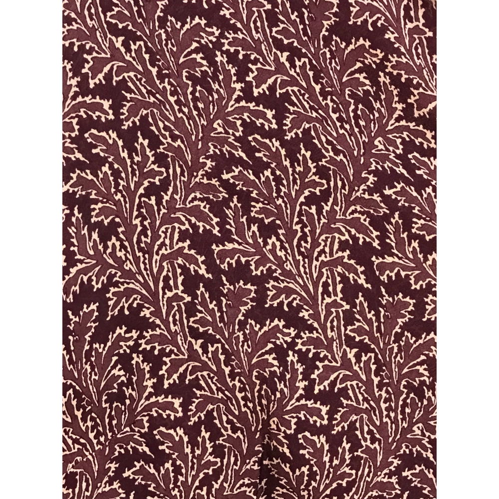 Soft Surroundings Size Large Purple Button Front 100% Silk Top Bell Sleeve Boho - Picture 6 of 12